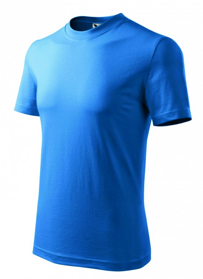 Tričko dětské 138 ADLER BASIC azurově modrá